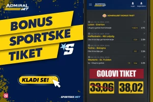 AdmiralBet i Sportske bonus tiket - Golovi svuda oko nas!